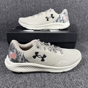 Under Armour Men’s Charged Pursuit 3 Freedom Running Shoes Brown Khaki Size 10